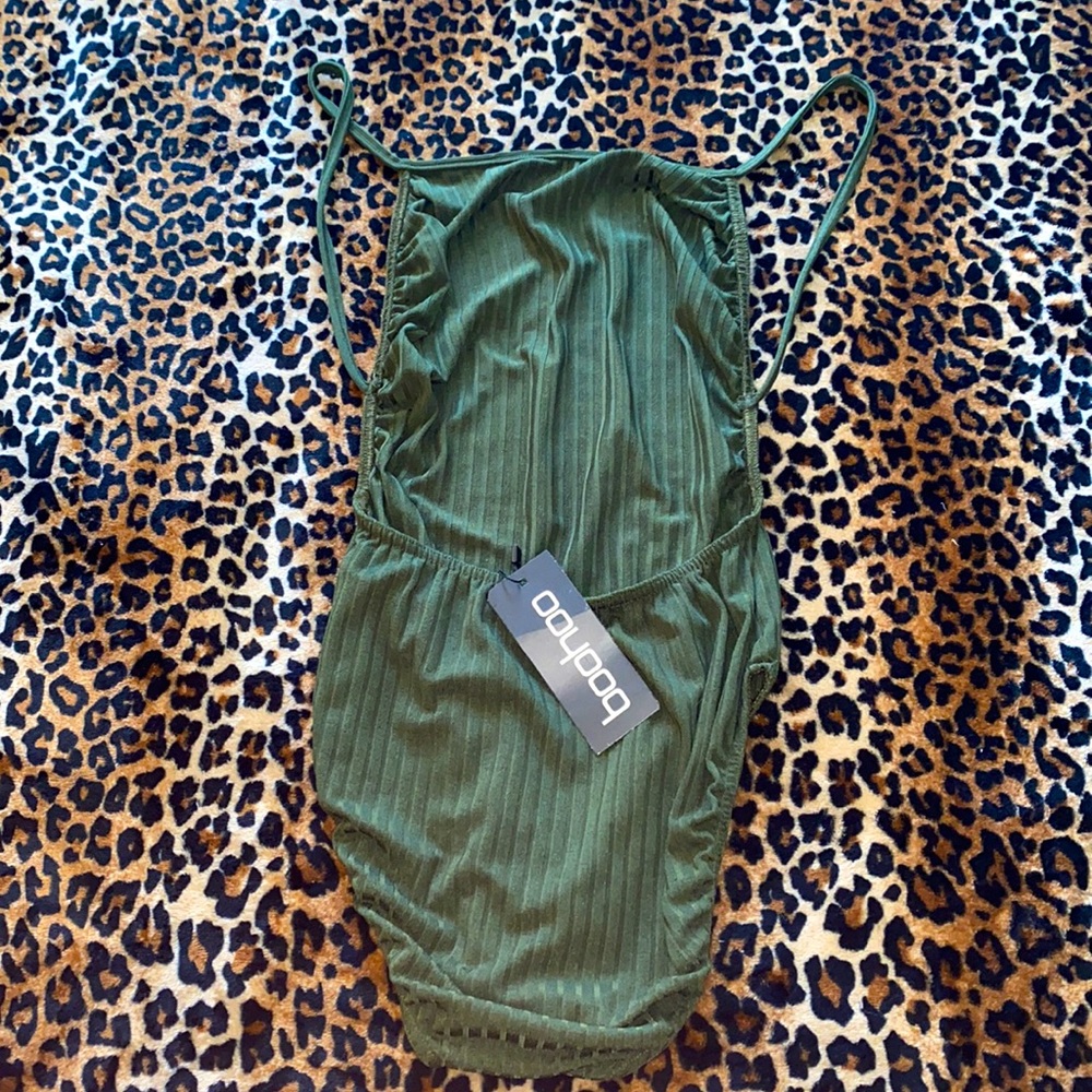 Women’s Boohoo Open Back Bodysuit